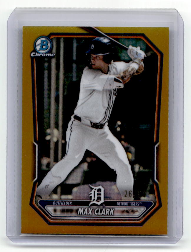 2026 Bowman Max Clark Gold Refractor /50