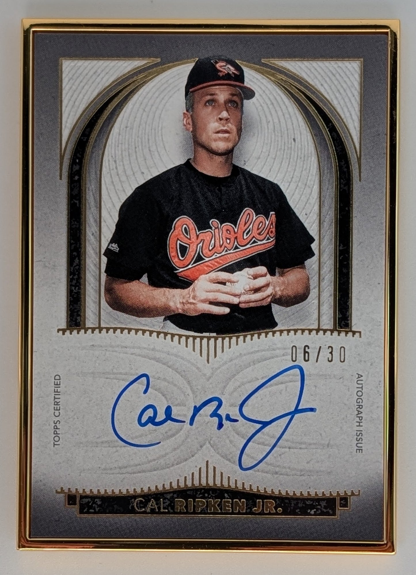 2021 Topps Definitive Cal Ripken Jr. Auto /30
