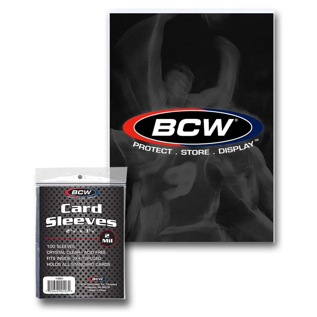 BCW Standard Card Sleeves (100 Pack) NWA Sports Cards BCW Standard Card Sleeves (100 Pack) NWA Sports Cards