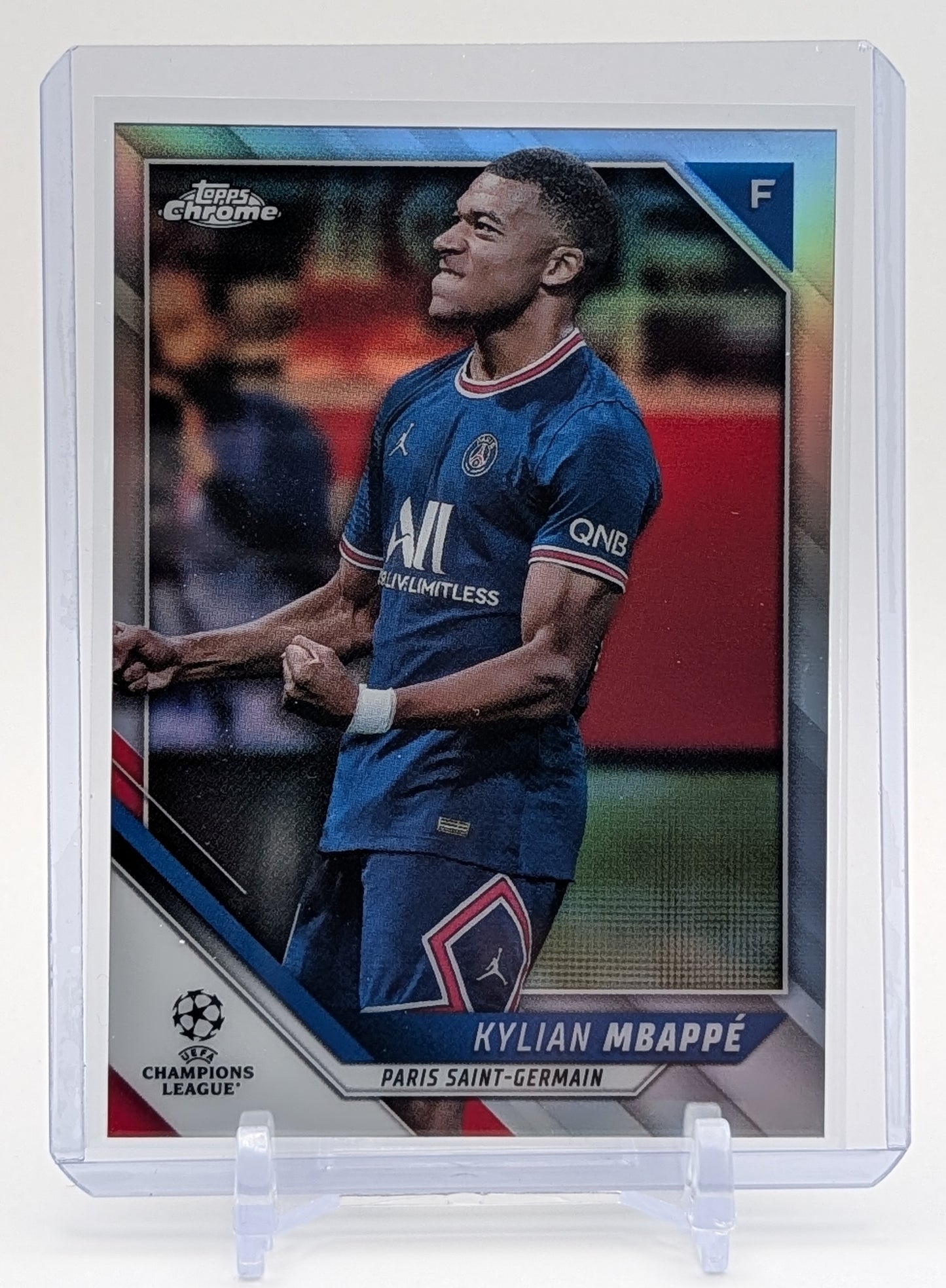 2022 Topps Chrome Kylian Mbappe Refractor