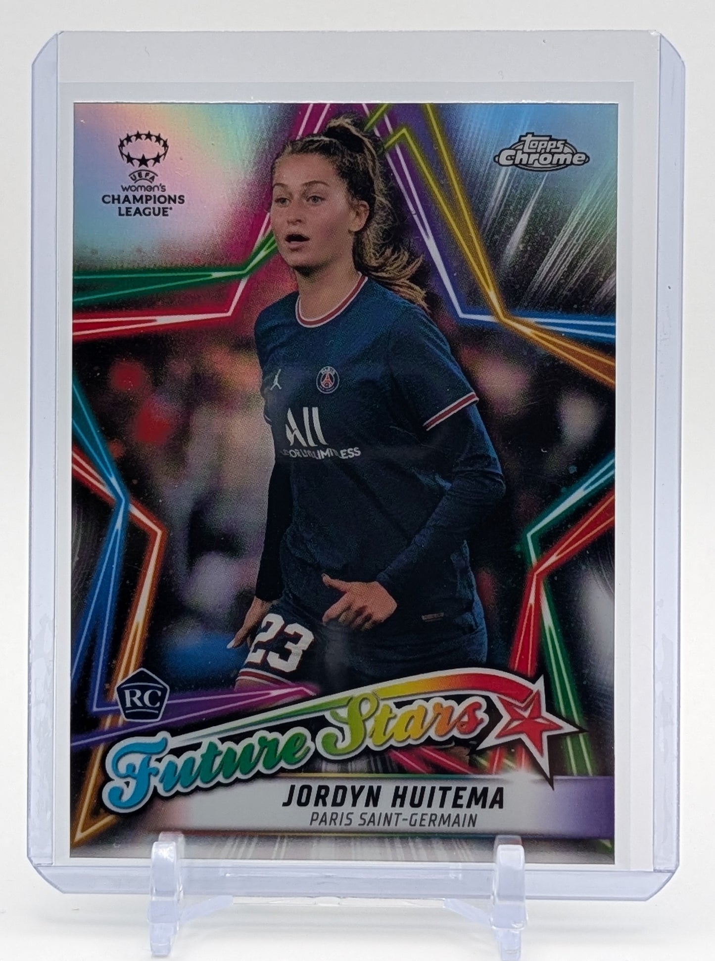 2022 Topps Chrome Jordyn Huitema Future Stars
