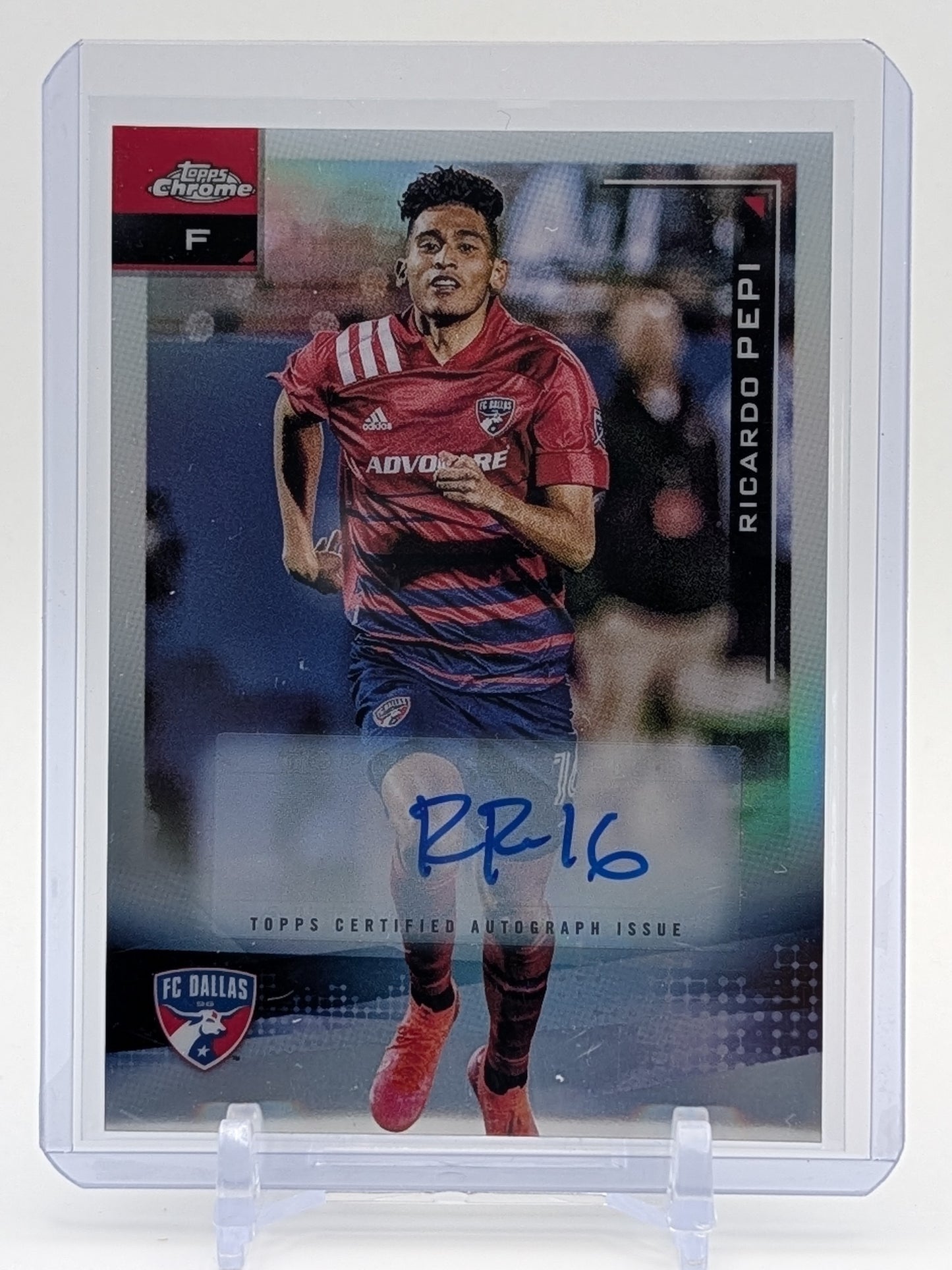 2021 Topps Chrome Ricardo Pepi Auto
