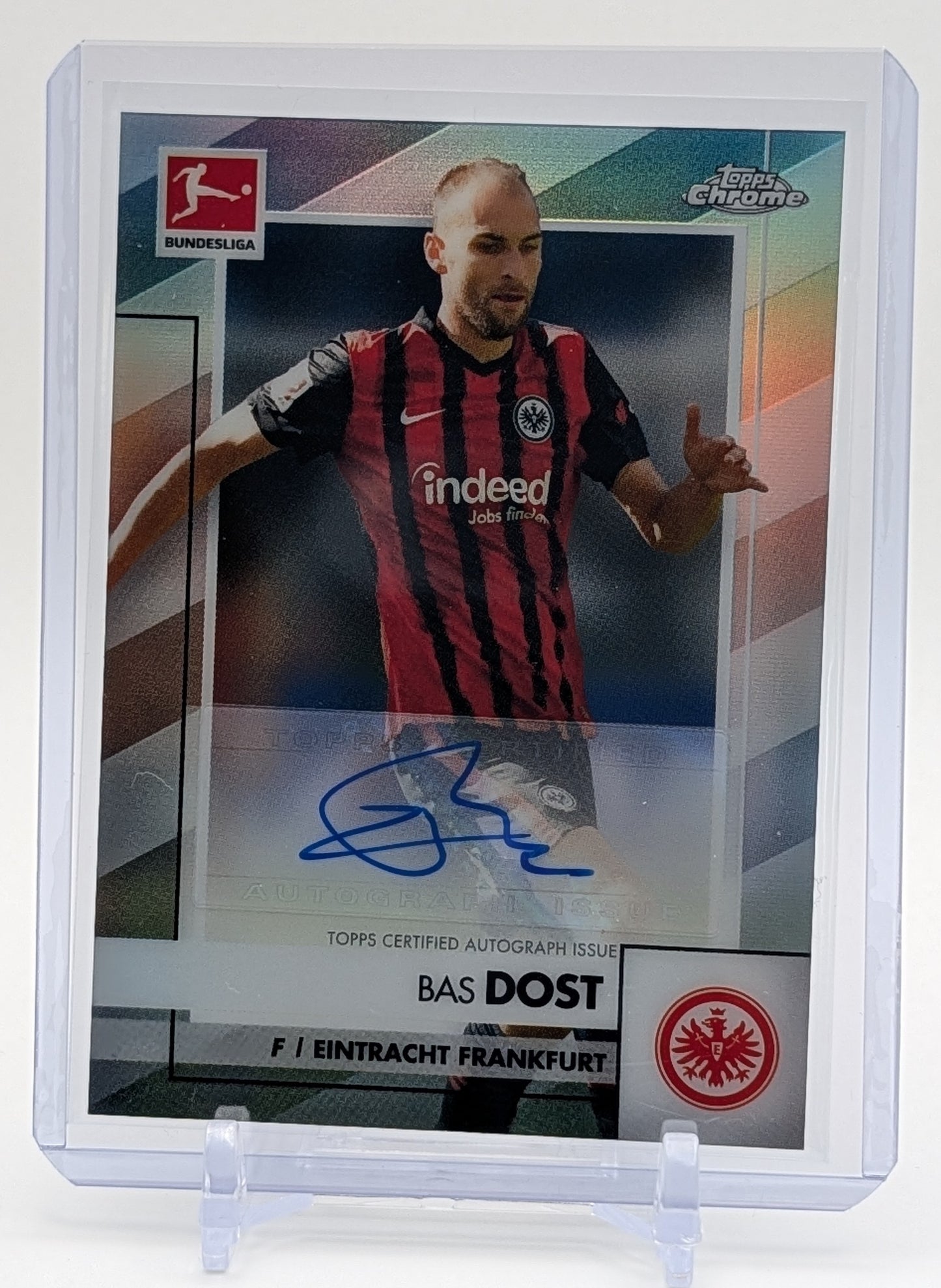 2021 Topps Chrome Bas Dost Auto