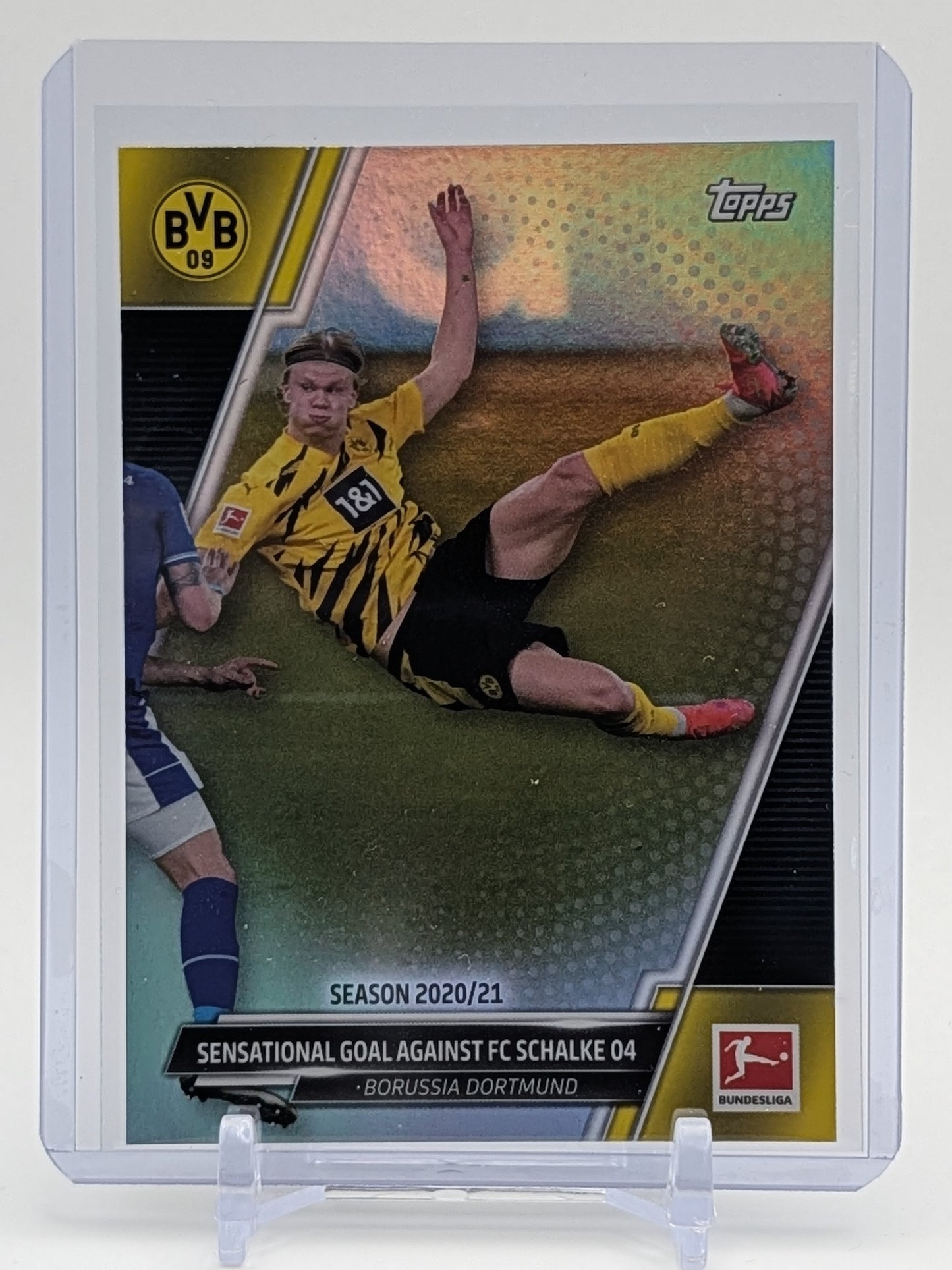 2022 Topps Erling Haaland Rainbow Foil