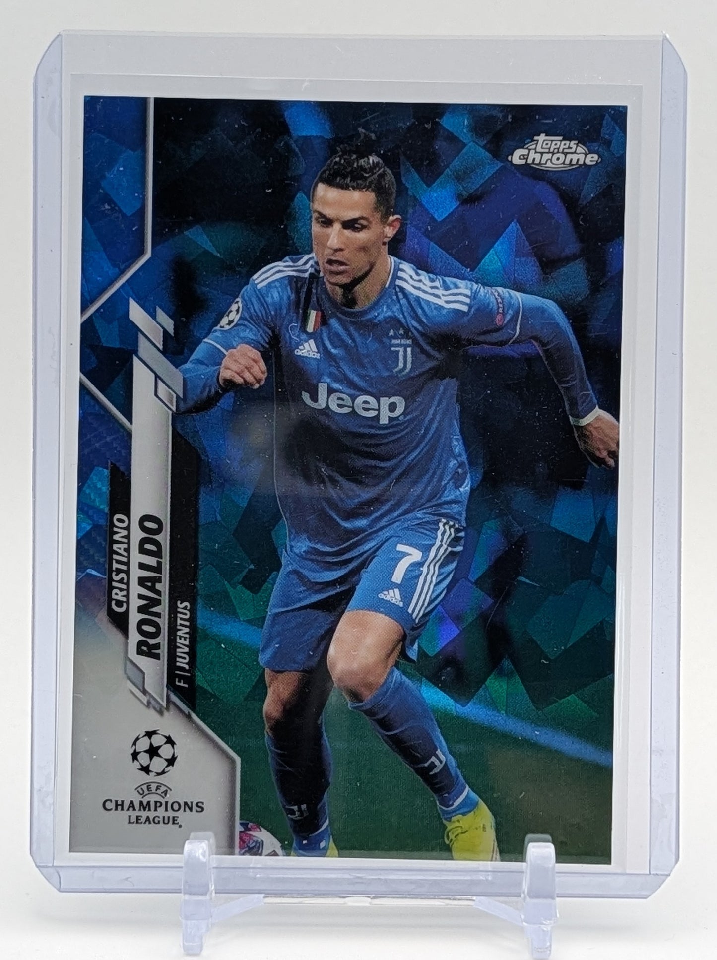 2019 Topps Chrome Sapphire Cristiano Ronaldo