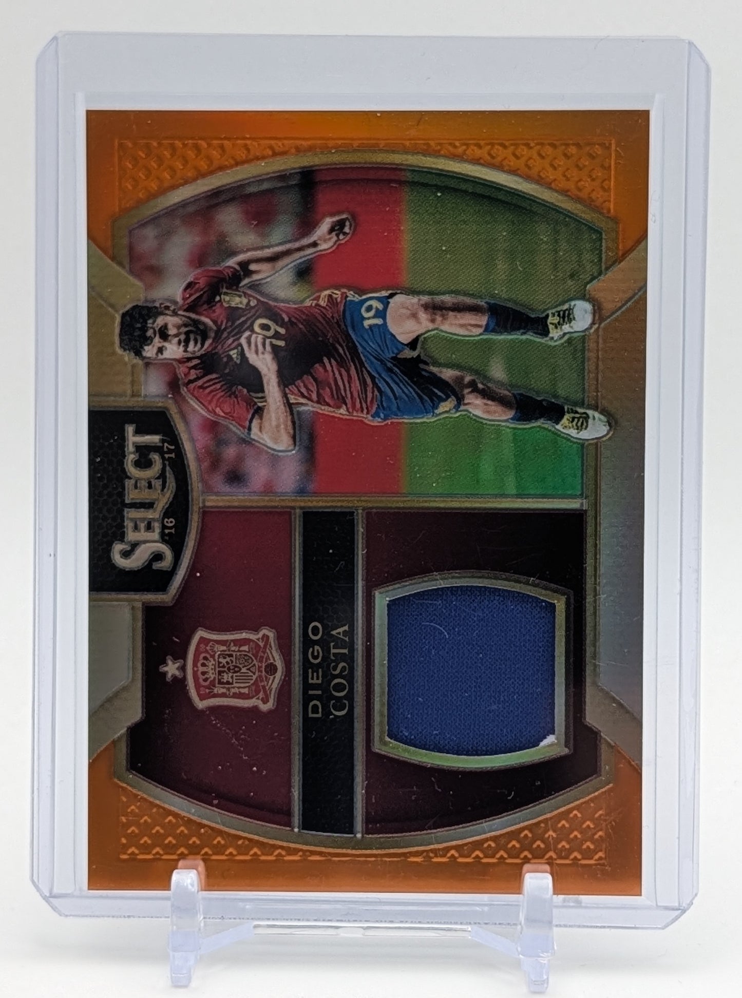 2016 Select Diego Costa Memorabilia Orange /75