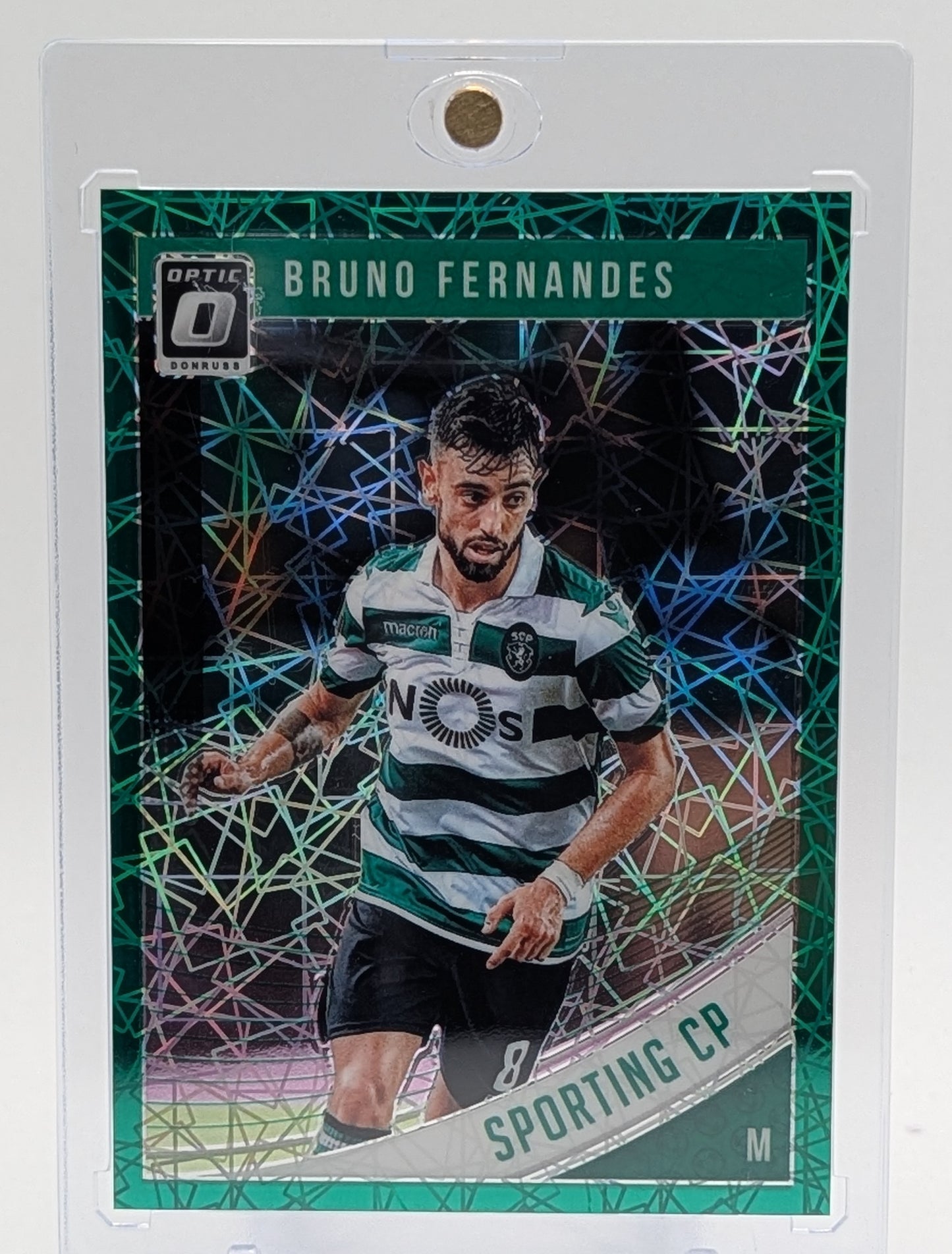 2018 Donruss Optic Bruno Fernandez Green Velocity /200