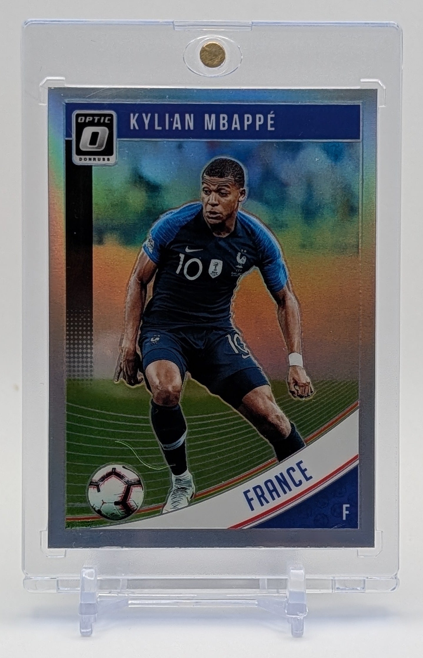 2018 Donruss Optic Kylian Mbappe Optic Holo