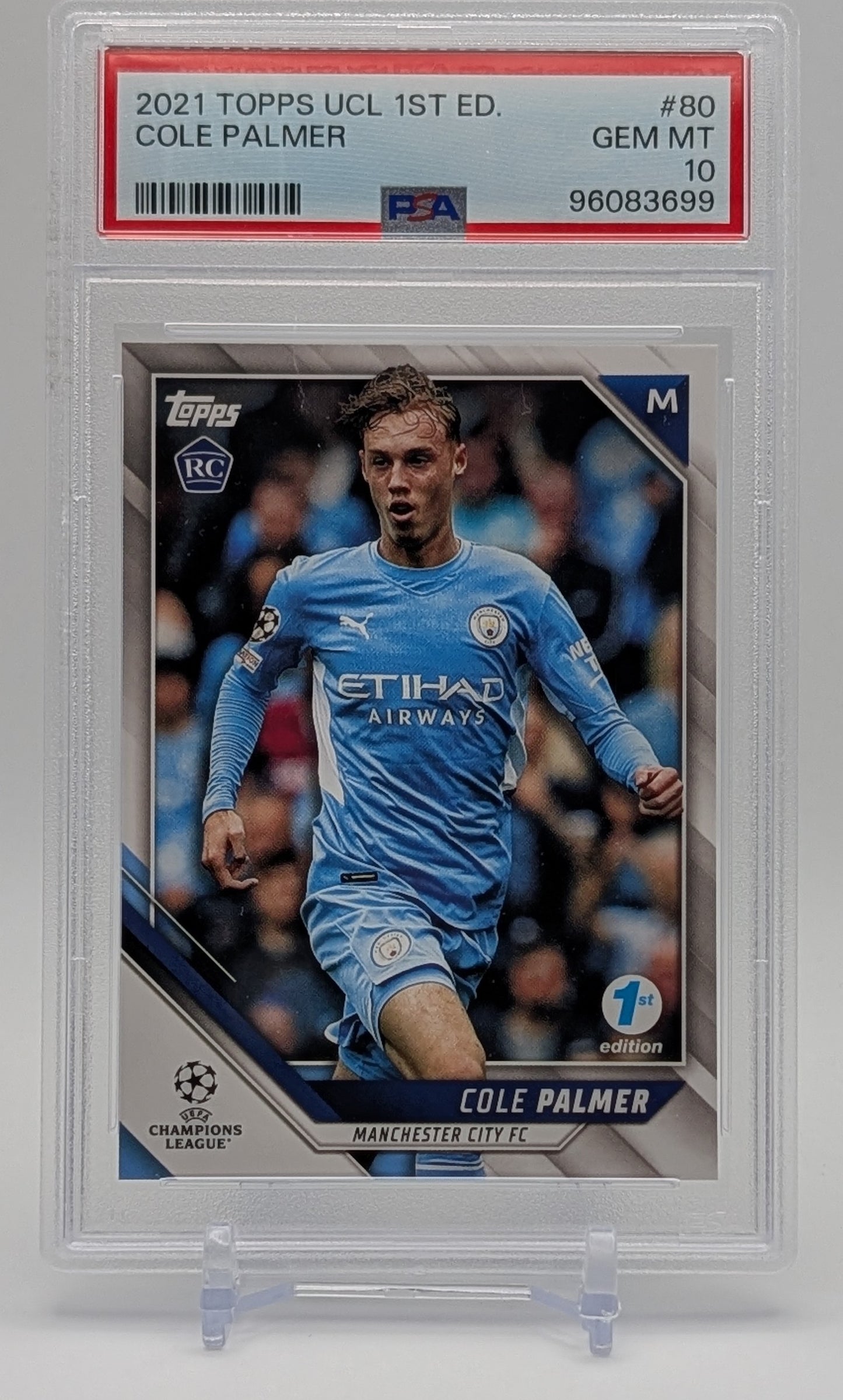 2021Topps UCL 1st Edition Cole Palmer PSA 10