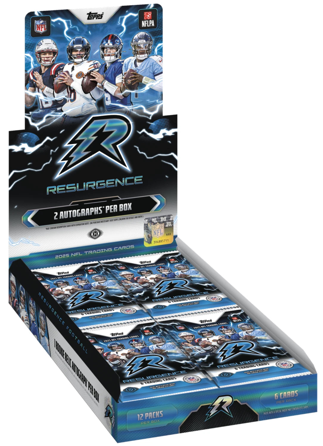 2026 Resurgence NFL Hobby Random Team Break – 32 Spots