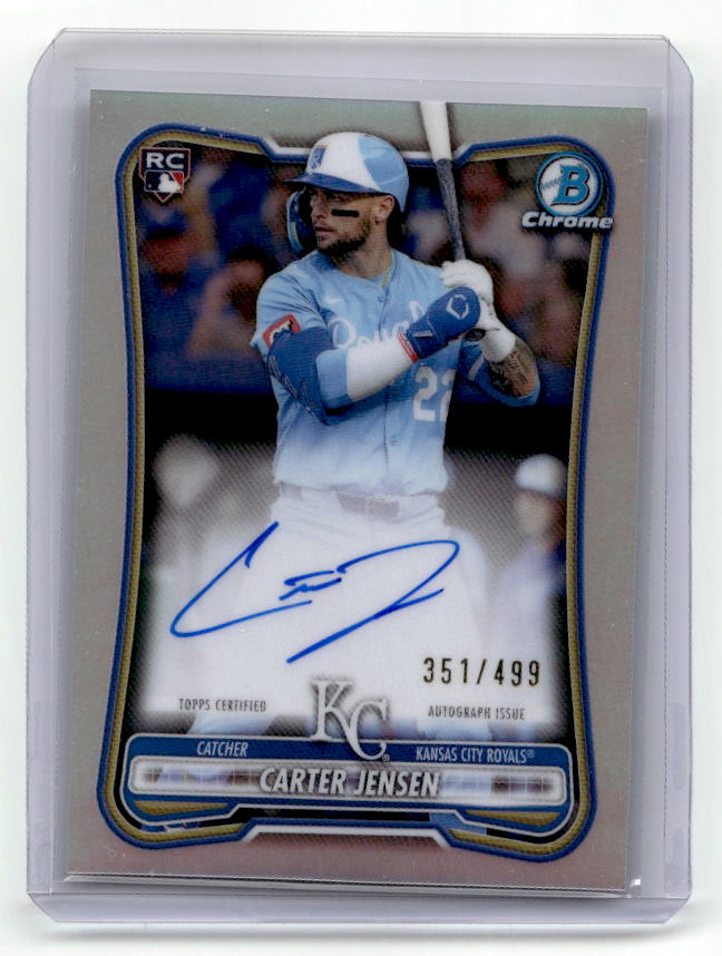 2026 Bowman Carter Jensen Refractor Rookie Auto /499