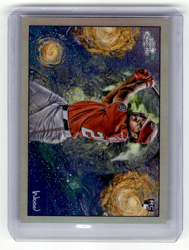 2025 Topps Cosmic Chrome James Wood Stars In The Night Rookie
