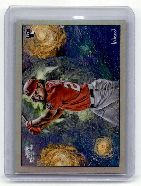 2025 Topps Cosmic Chrome James Wood Stars In The Night Rookie
