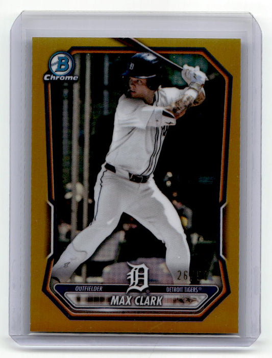2026 Bowman Max Clark Gold Refractor /50