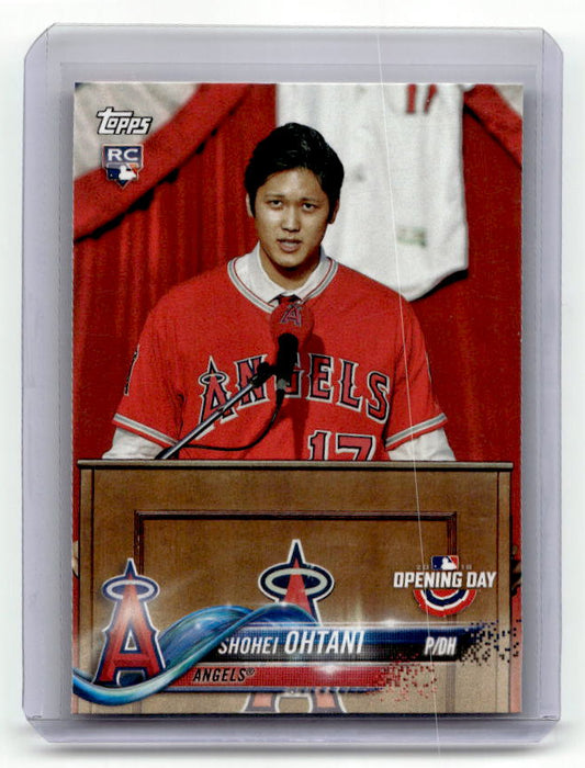 2018 Topps Opening Day Shohei Ohtani Rookie