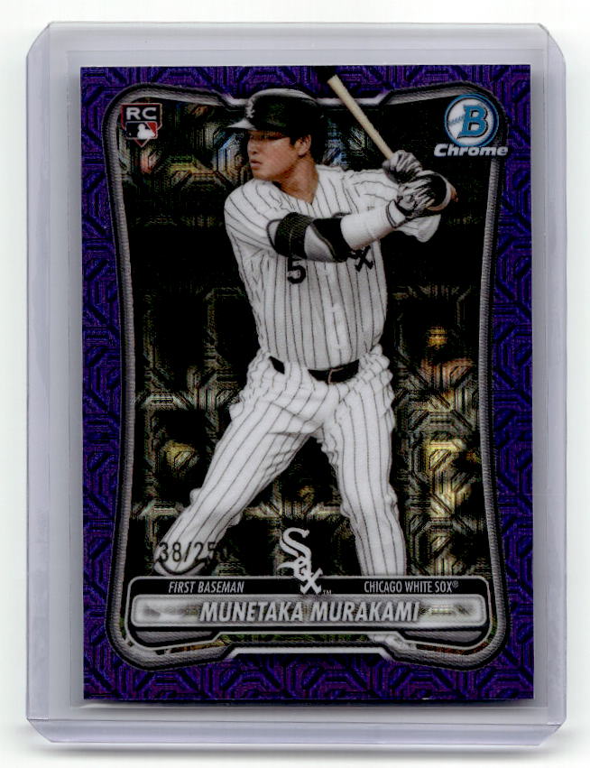 2026 Bowman Munetaka Murakami Purple Mega Box Refractor Rookie /250