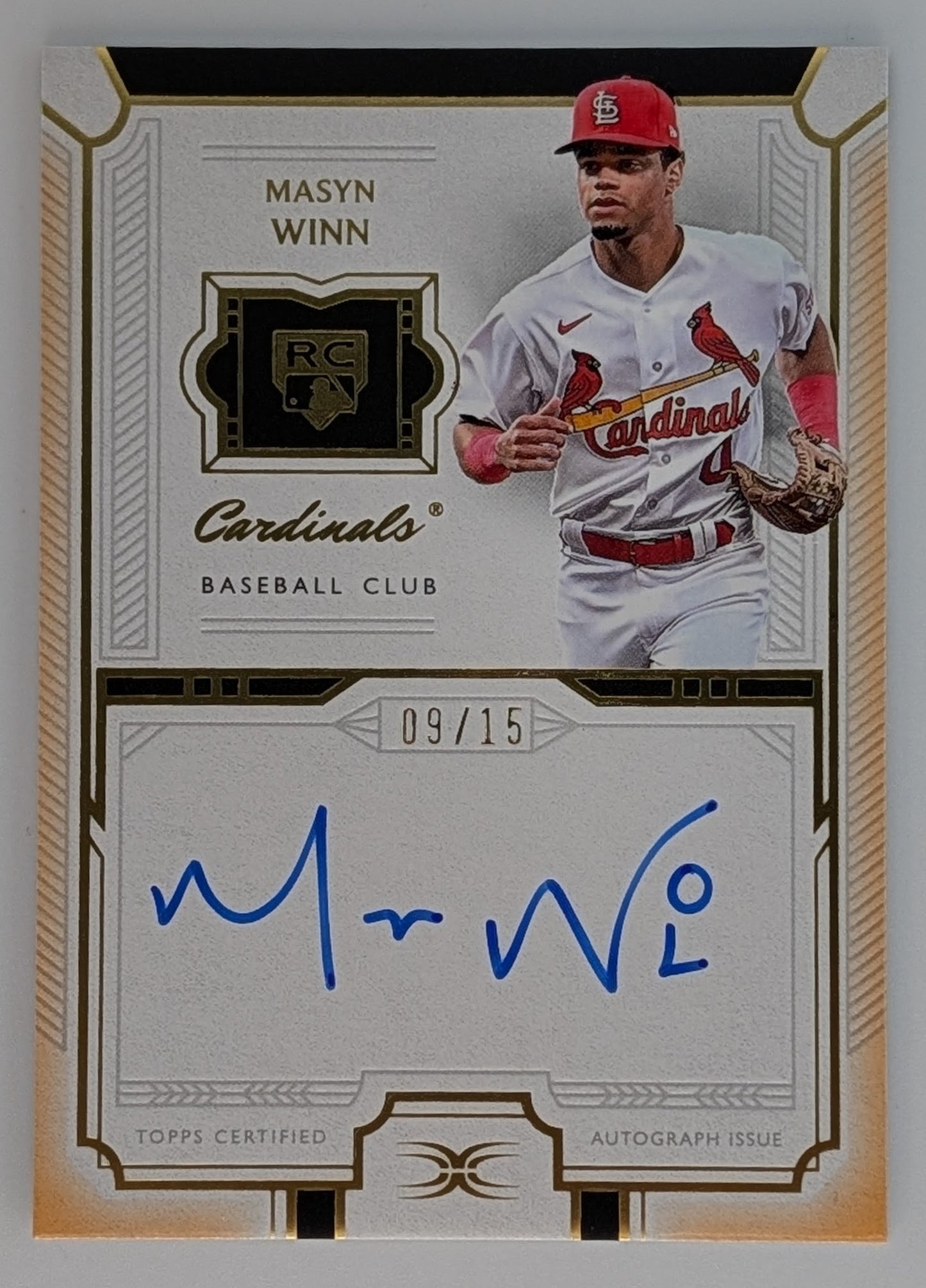 2024 Topps Definitive Masyn Winn Rookie Auto /15