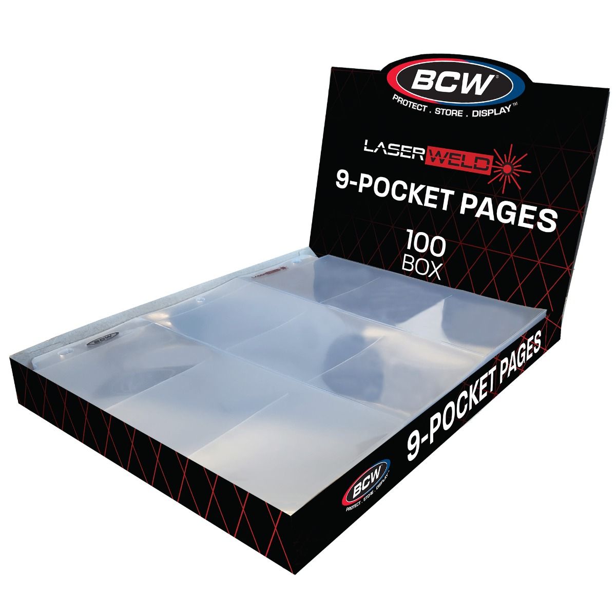 BCW 9 Pocket Pages (100 ct)