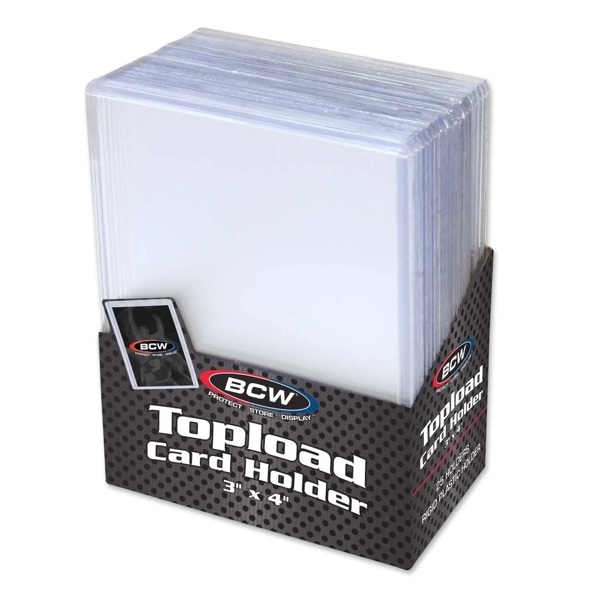 BCW Standard 3 x 4 Toploader (25 ct)