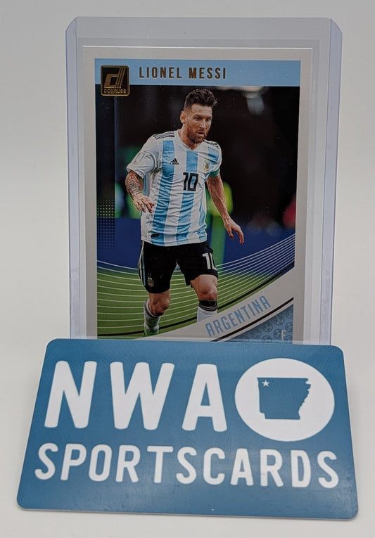 2018 Donruss #88 Lionel Messi + $20 NWA Sports Cards Credit