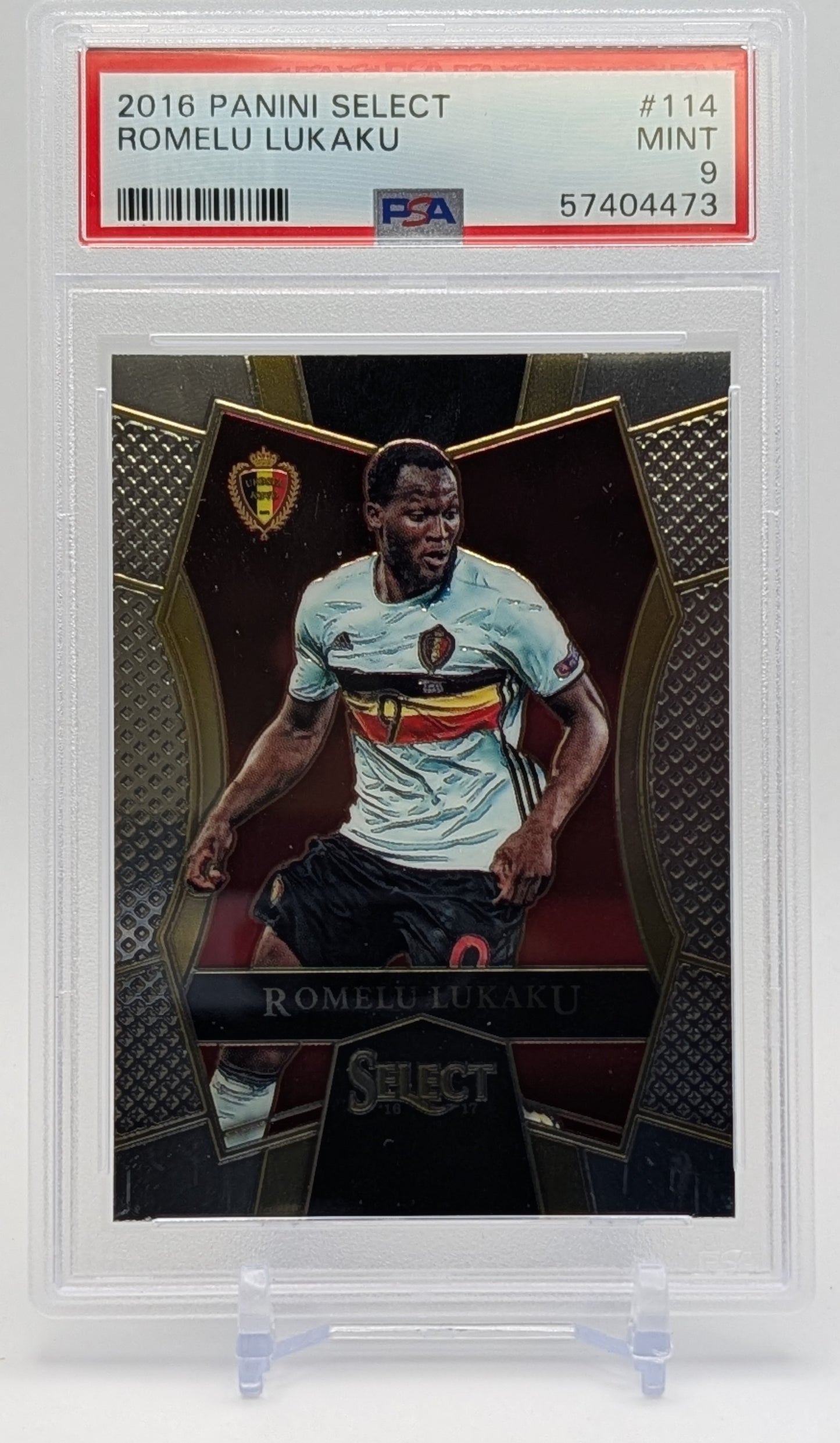 2016 Select Romelu Lukaku PSA 9