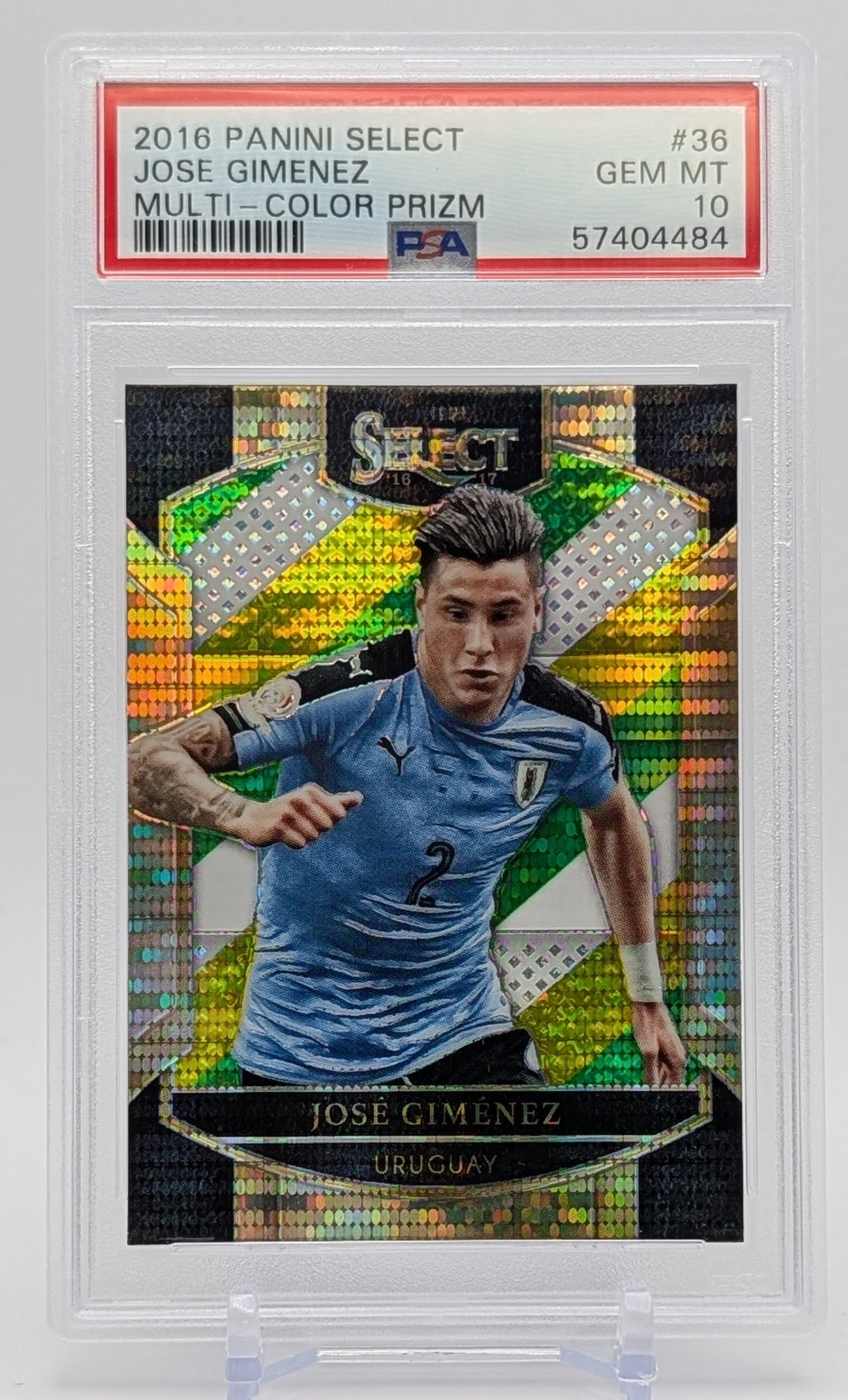 2016 Select Jose Gimenez Multi-Color Prizm PSA 10
