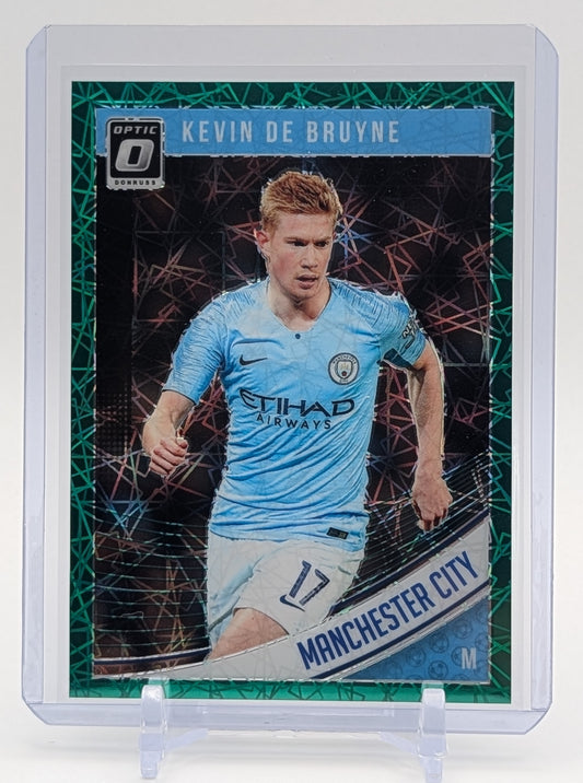 2018 Donruss #41 Kevin De Bruyne Green Optic Velocity /200