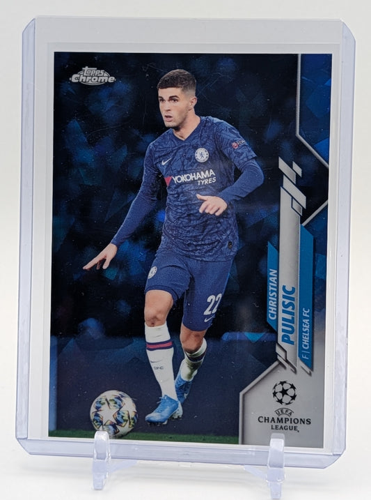 2020 Topps Chrome Sapphire Christian Pulisic Image Variation