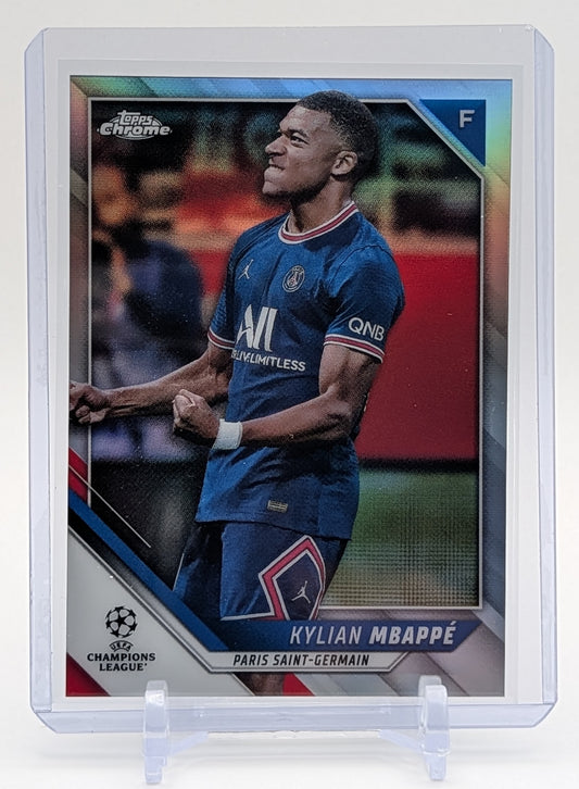 2022 Topps Chrome Kylian Mbappe Refractor