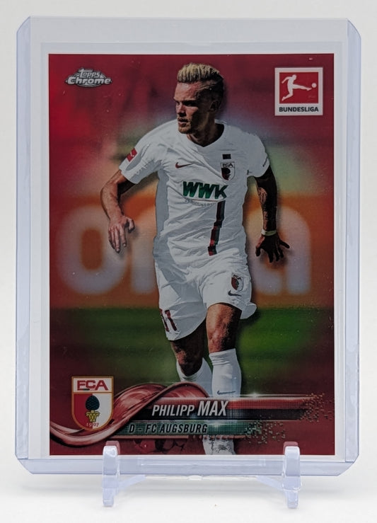 2019 Topps Chrome Philipp Max Red Refractor /5