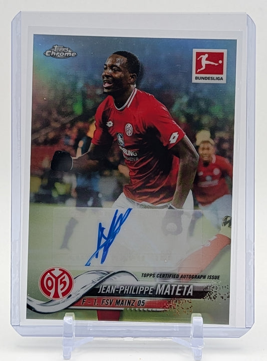 2019 Topps Chrome Jean-Philippe Mateta Auto
