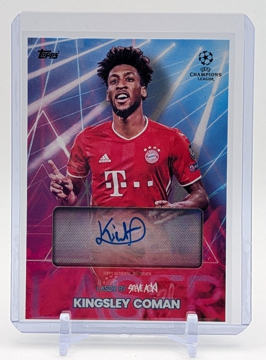 2021 Topps Steve Aoki Kinglsey Coman Auto