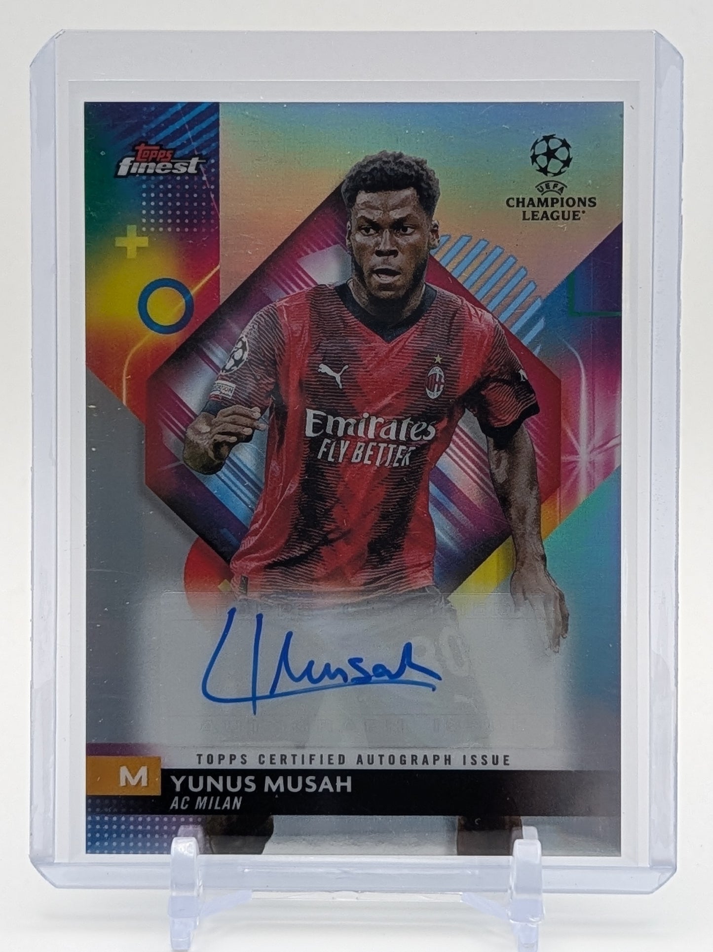 2024 Topps Finest Yunus Musah Auto
