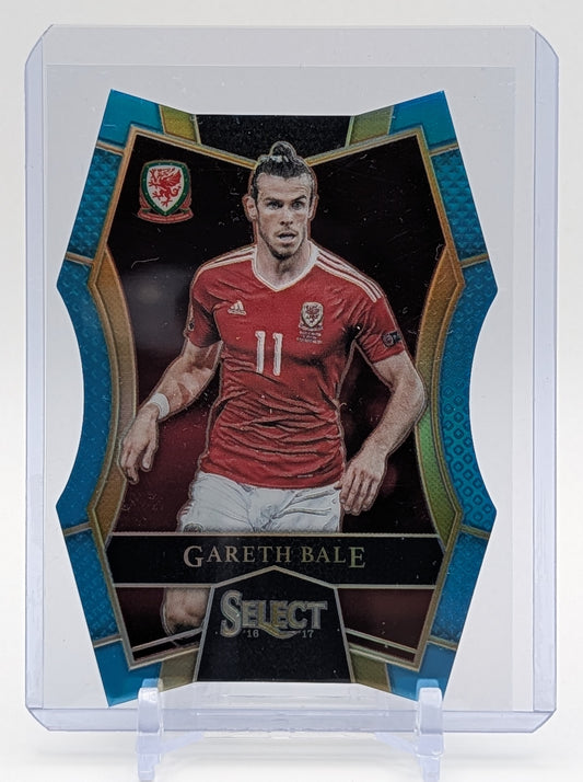 2016 Select Gareth Bale Aqua Die-Cut /249