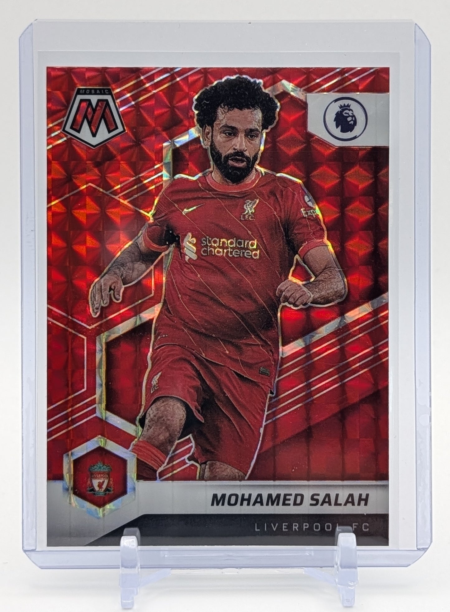 2021 Mosaic Mohamed Salah Red Mosaic