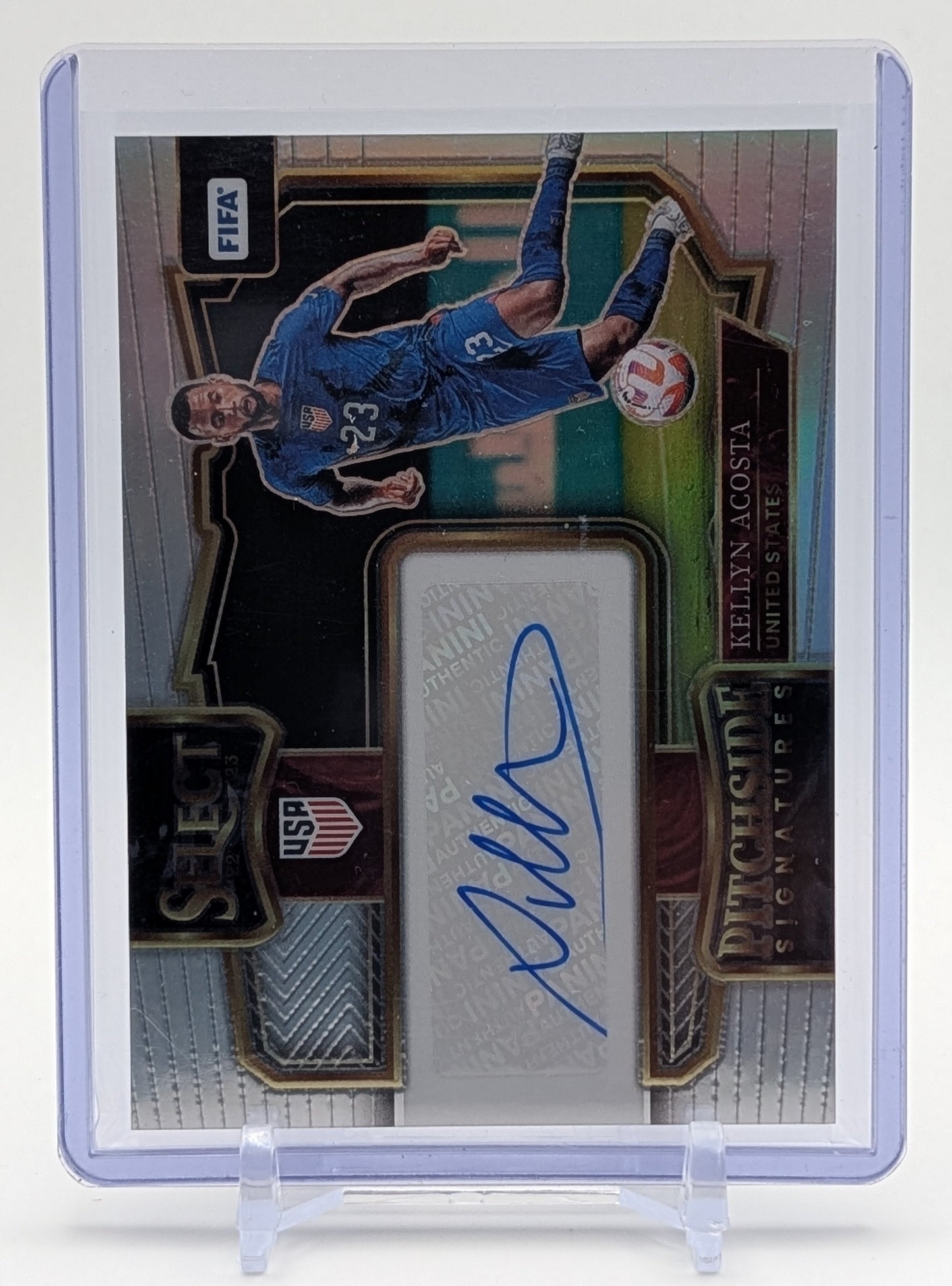 2022 Select Kellyn Acosta Pitchside Signatures