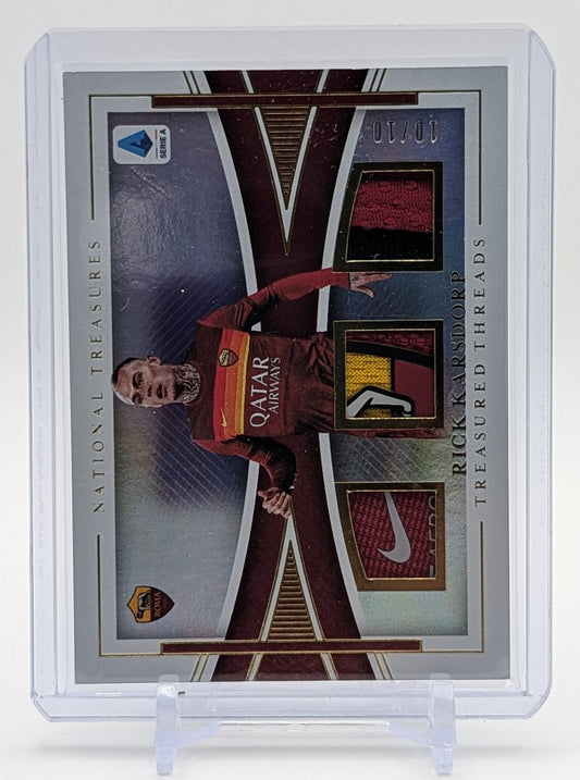 2020 Panini Chronicles Rick Karsdorp Treasured Threads Gold /10