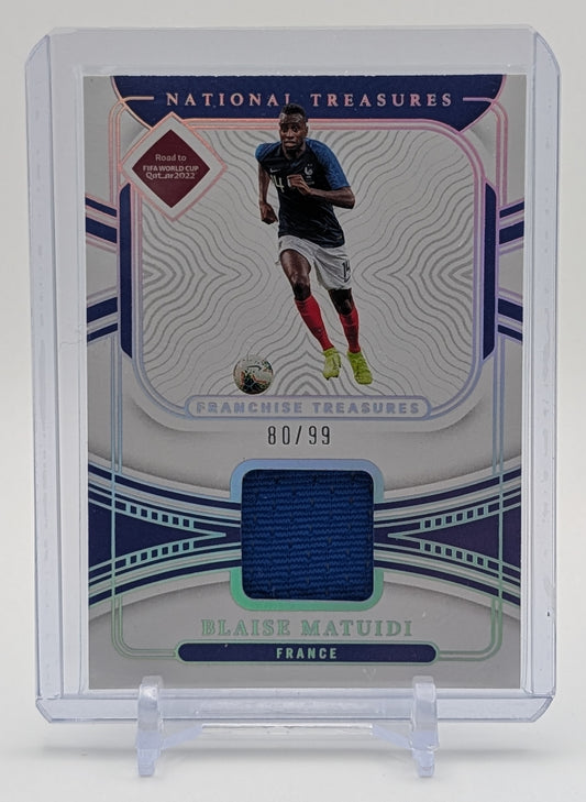 2022 National Treasures Blaise Matuidi Franchise Treasures