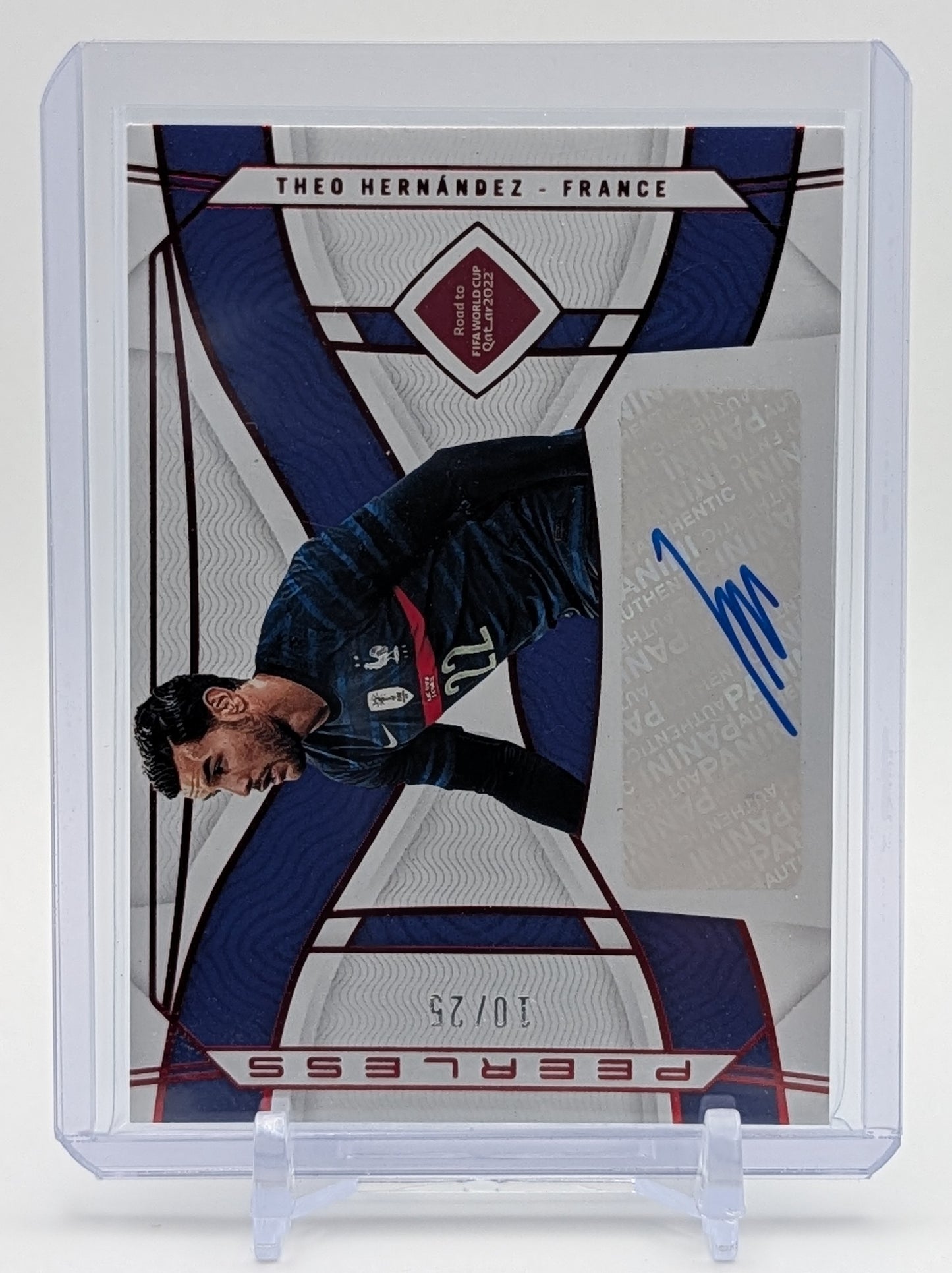 2022 National Treasures Theo Hernandez Peerless Auto /25