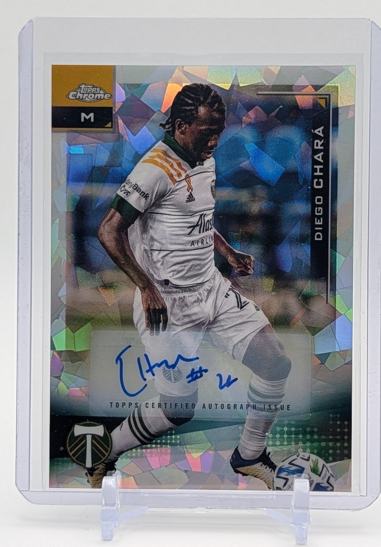 2021 Topps Chrome Sapphire Diego Chara Auto