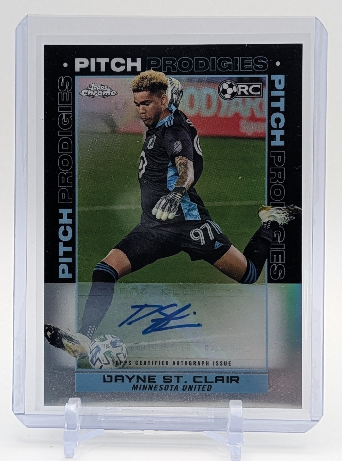 2021 Topps Chrome Dayne St. Clair Auto