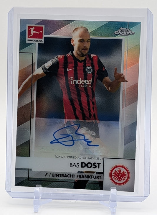2021 Topps Chrome Bas Dost Auto