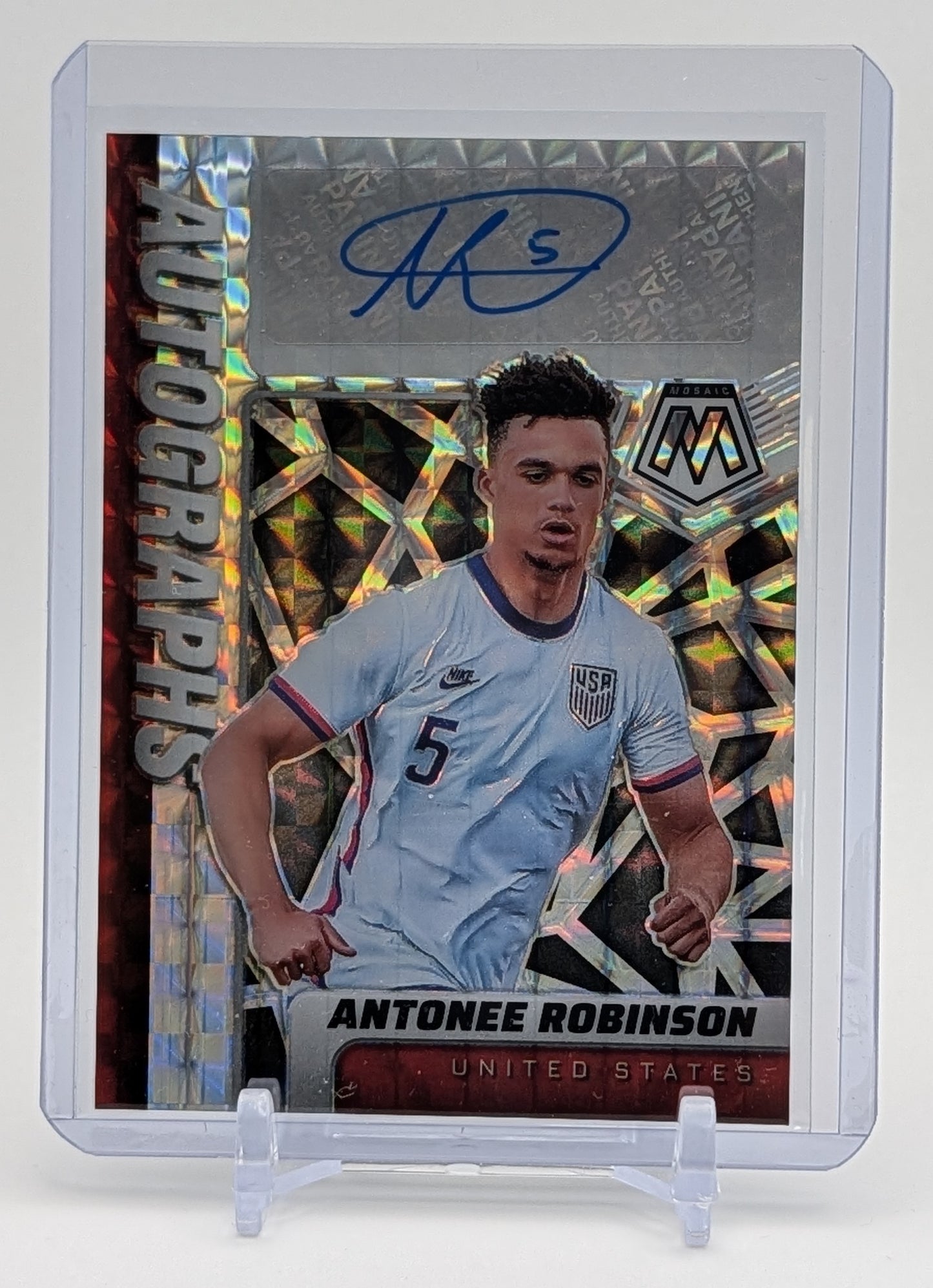 2021 Mosaic Antonee Robinson Autographs