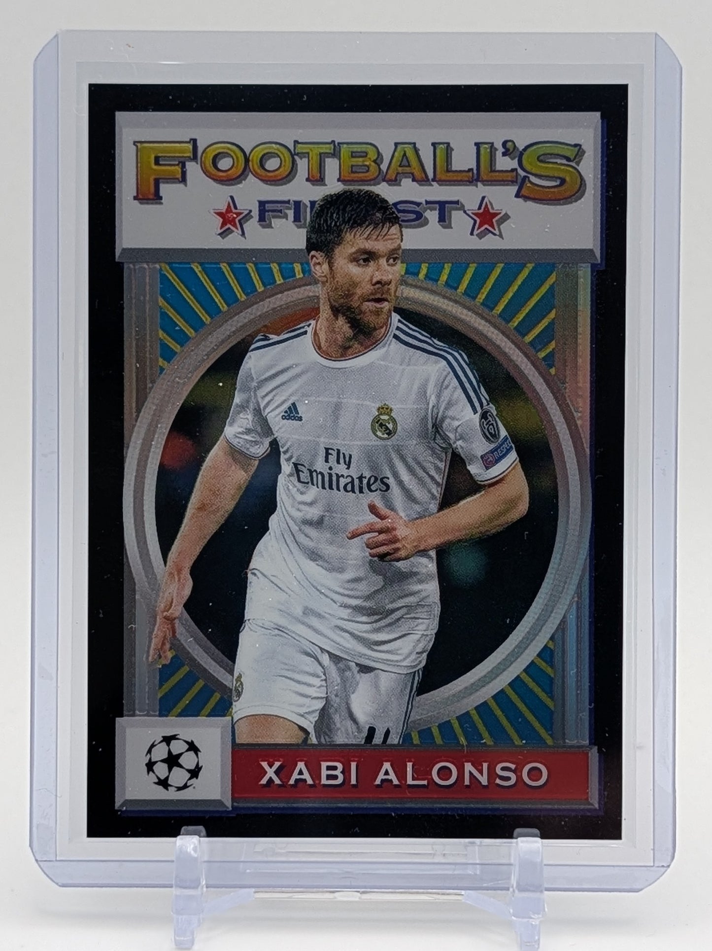 2022 Topps Finest Flashbacks Xabi Alonso Black Refractor /25