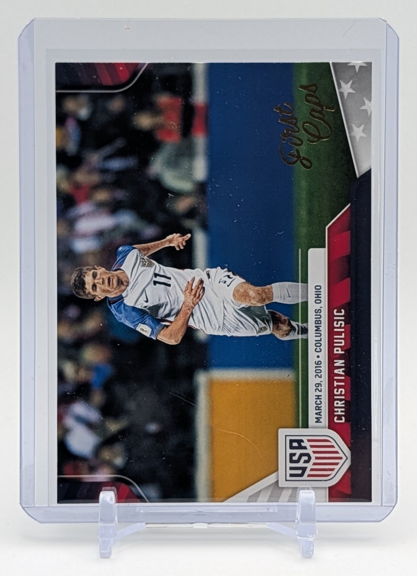 2016 Panini Christian Pulisic First Caps