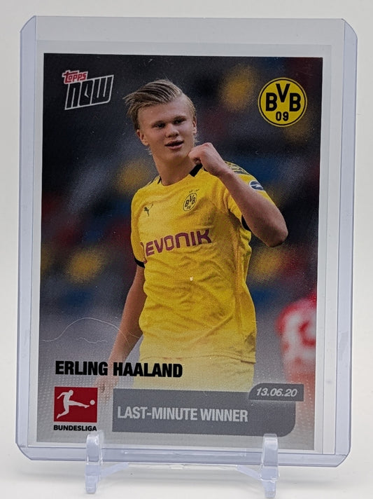2020 Topps Now Erling Haaland