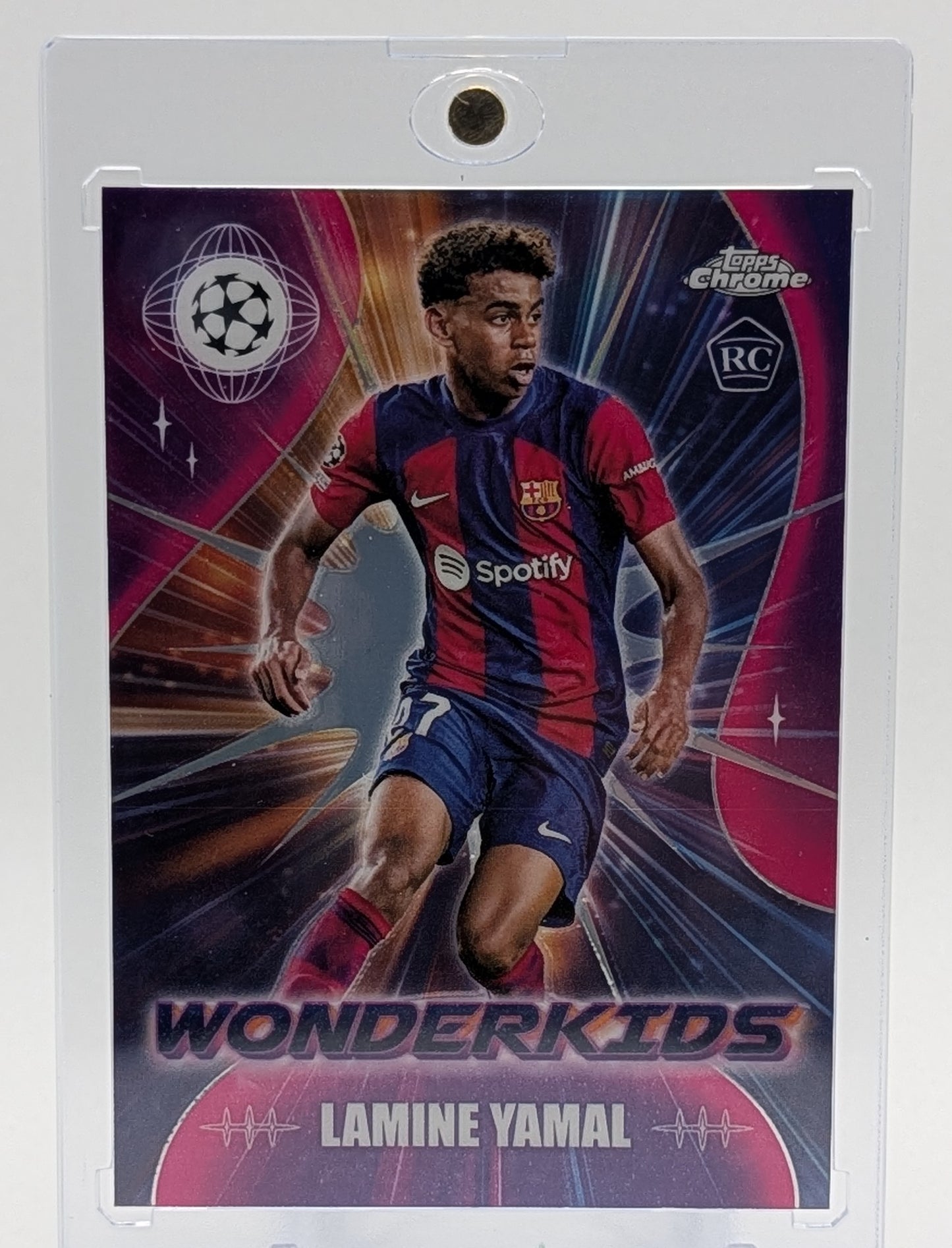 2024 Topps Chrome Lamine Yamal Wonderkids