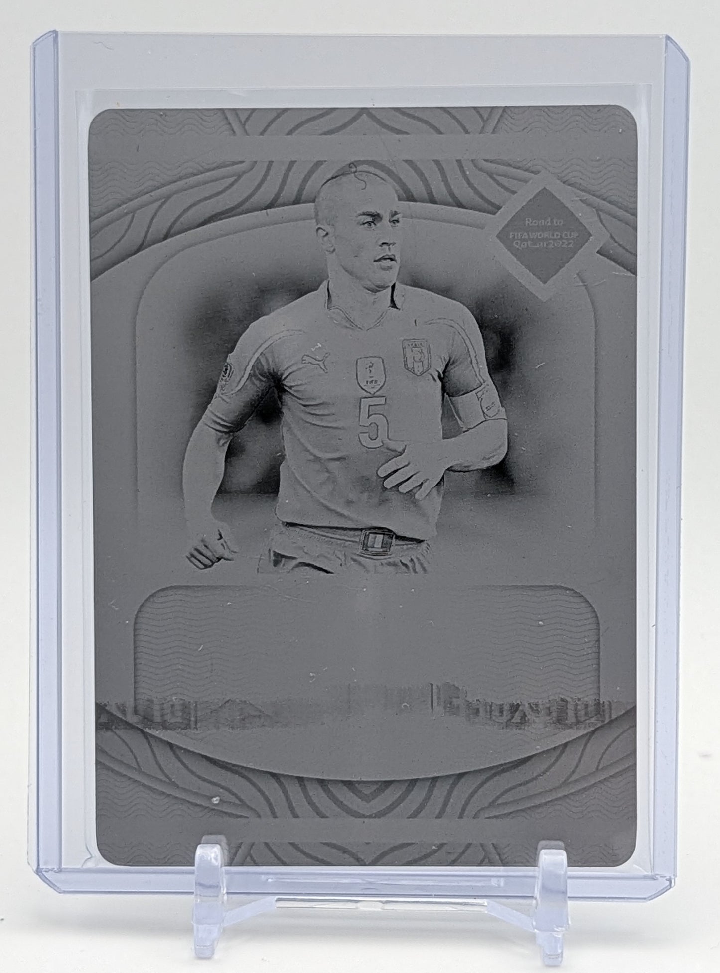 2022 National Treasures Fabio Cannavaro Printing Plate 1/1