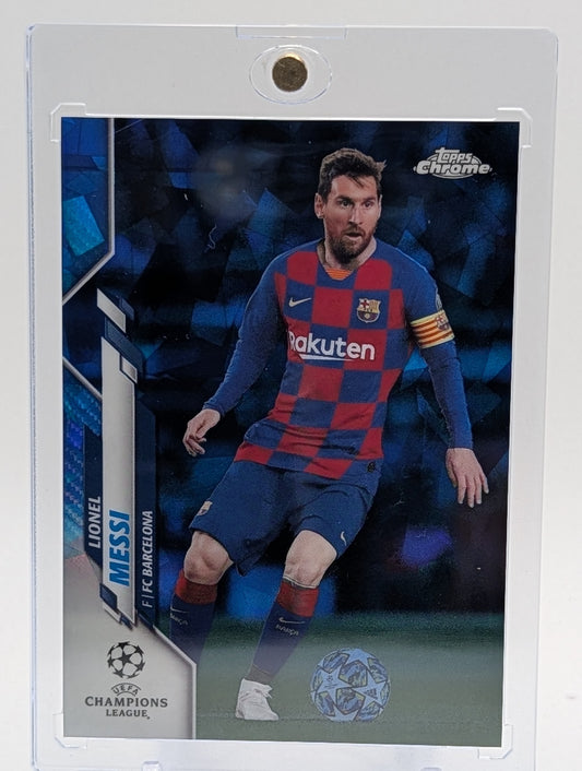 2019 Topps Chrome Sapphire Lionel Messi