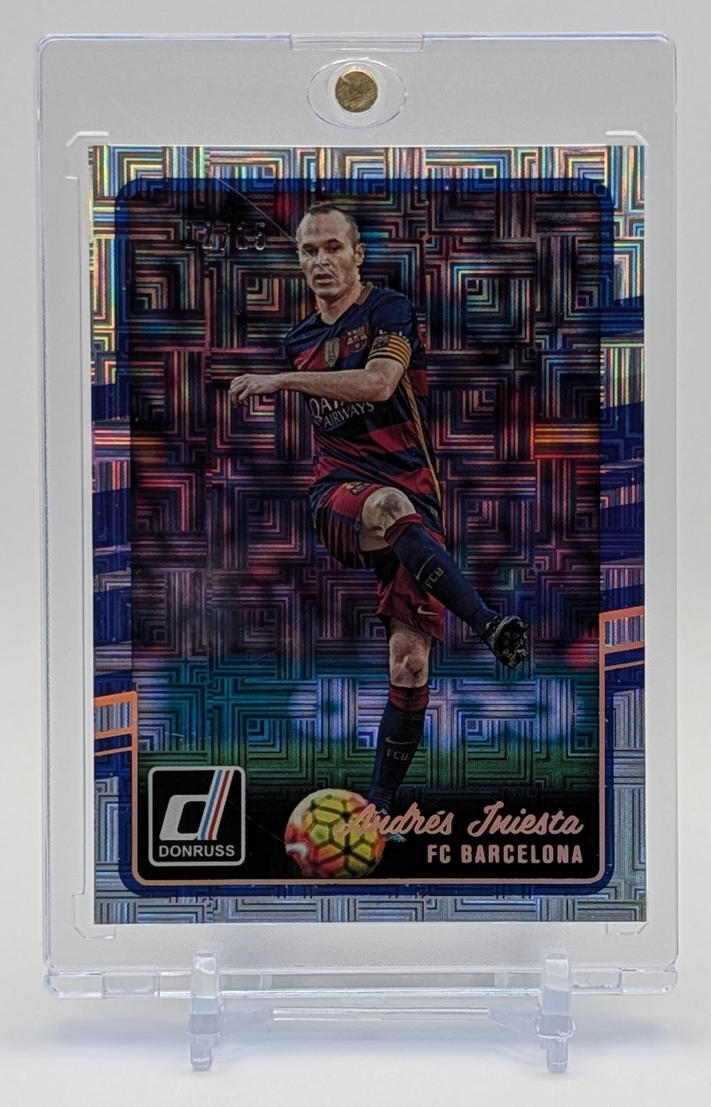 2016 Donruss Andres Iniesta Mosaic /15
